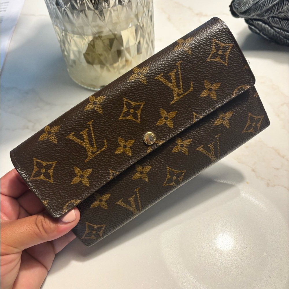 Louis Vuitton Brown Monogram Wallet
